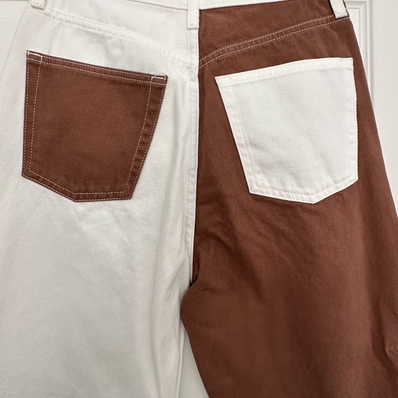 NWT Topshop High Waisted Straight Leg Jeans.
W29/L30. 
US7 - Picture 4 of 4